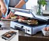 Kontaktgrill Elektrogrill Tischgrill Burger Panini Grill Sandwich Maker 2000W