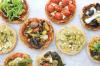 Vegetarian Mini Pizza della Sicilia