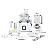 Bosch MCM4100 Konyhai robotgp rak