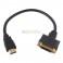 0.3M HDMI - DVI DVI-D 24+1 Pin kbel HDTV HD PC PS