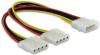 Delock Y eloszt kbel - 2 db 4 ts Molex