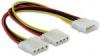 Delock Y eloszt kbel 2 db 4 ts Molex