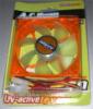 AC Ryan Blackfire 4 UV LED 92 mm narancs zld ventiltor