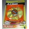 AC Ryan Blackfire 4 UV-LED 92 mm zld/narancs ventiltor