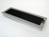 Kandallrcs 17 x 49 cm inox zsalus szellzrcs fm