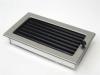 Kandallrcs 17 x 30 cm inox zsalus szellzrcs fm