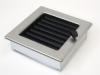 Kandallrcs 17 x 17 cm inox zsalus szellzrcs fm