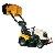 MTD Cub Cadet 2250 RDH 4 WD Kompakt kommunlis fnyr traktor ngykerk meghajtssal rak