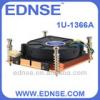 CPU Cooler 1U-1366A Radiator/heat sinks/computer fan for cpu lga 1366