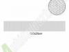Htrcs alu 100x25cm grill hl ezst sr AM9751
