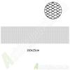 Htrcs alu 100x25cm grill hl fekete sr AM9768