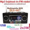 DLS 607 Mp3 lejtsz hangfal digi