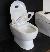 Water Save toilet Wc cssze blt