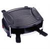 4 Personen Elektro-Raclette-Grill Antiha elektrischer Tischgrill Elektrogrill