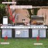 Member s Mark 3 IN 1 Modular Propane Grill Professional GRADE 900 NWSA for sale in Texas