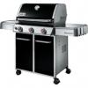 LA Series LA200SBNSS Natural Gas Grill With Side Burner On Cart 2 Burners 35 000 BTUs Grilling Surface Cast Iron Cooking Grid 2 Side Shelves 435 Sq. Inches Grilling Area In Stainless Steel