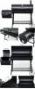 Smoker Holzkohlegrill Grillwagen Barbecue Grill Natchez