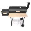 Barbecue Smoker Standgrill Holzkohle Grill Grillwagen 110x56x108