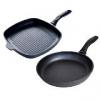 Swiss Diamond Cookware Set Grill Pan and Fry Pan Set