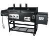 Neuer Entwurfs Gas u Holzkohle Grill mit 4