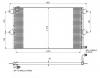 35034 NRF kondenztor klma SEAT INCA CORDOBA IBIZA VW POLO CADDY 35034