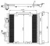 35598 NRF kondenztor klma OPEL ASTRA ZAFIRA 35598