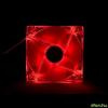 MODE COM Ventilltor piros LED 12cm