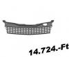 Fk Automotive Opel Astra H, 2003.09-2007-ig, sszes tpus belertve kombi, kivve GTC Tuning emblma nlkli htrcs, grill