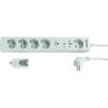 Power Strip H05VV Rdi jel vezrls vezetk nlkl tvirnytval kapcsolhat hosszabbt eloszt fehr sznben
