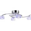 NORMA Mennyezeti lmpa, 4x35W G4/16x0,06W LED, krm, tvirnytval