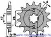 LNCKERK ELS DERBI SENDA GAS P B R PBR2065 szm 6 bords 13 fog els lnckerk 420 as lnchoz 50 ccm s Derbi Senda motorra DERBI 50 Classic Senda 96 99 Fenix GPR R GAS GAS 50 R