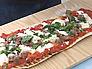 Pizza on the Grill with Sausage and Mozzarella