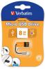 Micro USB Drive 8GB - Vulkanikus narancssrga