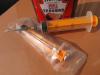 Barbecue grill accessory 1 oz Marinade Injector with 3" marinading needle, BBQ Accesories stainless steel marinade needle