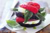 Mixed grill with mozzarella