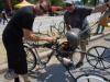 2011 Art Car Parade, Houston TX. If the BBQ grill is on, does that make this the hot seat?