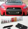 Ralliart Car Front 3D Grill Metal Badge Logo Emblem Mitsubishi
