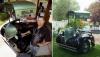 Hot Rod BBQ Grill made from a 1939 Dodge pickup
