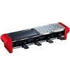 H.Koenig RP4 Raclette 4-Person Grill with Granite Stone, 600 Watt