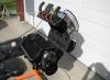 V8 engine grill barbecue
