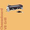 STCKLI Cheeseboard V8 Grill silber 120 Volt - Raclette Grill