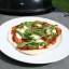 Original italienische Pizza aus dem Grill