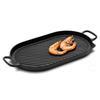 Le Chasseur Stove Top Grill Large Black 20x42cm