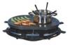 Party on with this raclette grill fondue combination