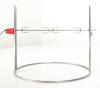Edelstahl Drehspie Aufsatz mit Motor fr Grill 50cm