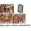 Drehspies  Dner Grill und Schaschlik  und Hhnchen Grill Gyros Grill