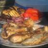 Scharfe Hhnchenbrust vom Grill