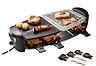 Raclette Grill Hei er Stein fr 8 Personen