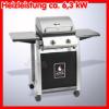 ACTIVA Grill Gasgrill BBQ Grillwagen Stahl/Edelstahl mit Thermometer etc.