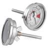Barbecue BBQ Pit Smoker Grill Thermometer Temp Gauge